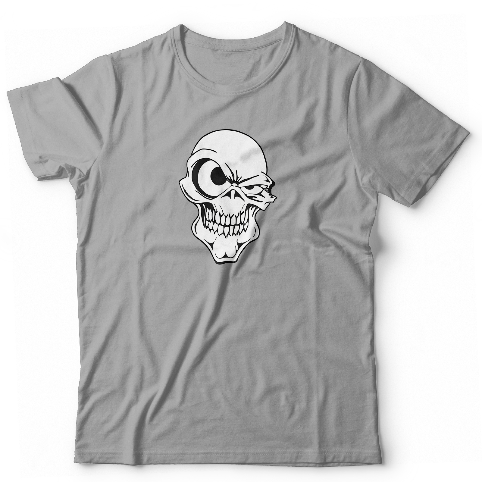 Футболка с черепом с принтом