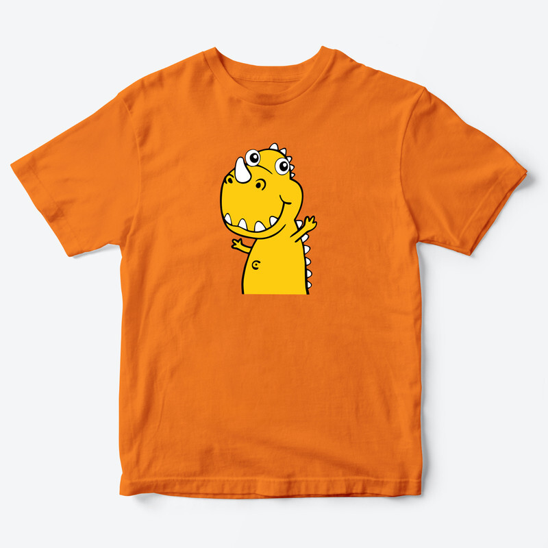 Детская футболка с рисунком Малыш динозавр
