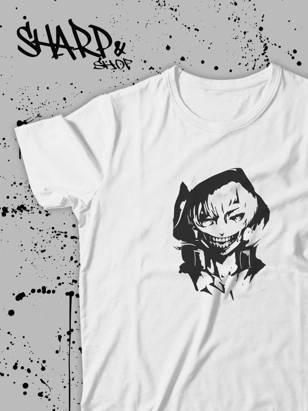 Футболка Аниме оверсайз с принтом