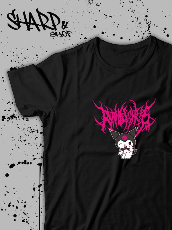 Футболка Аниме оверсайз с принтом