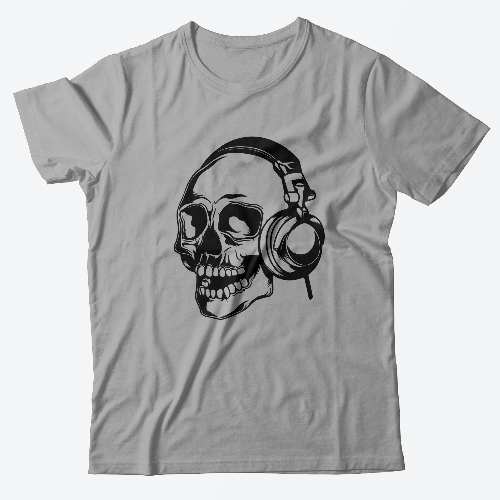 Модная футболка с принтом Череп