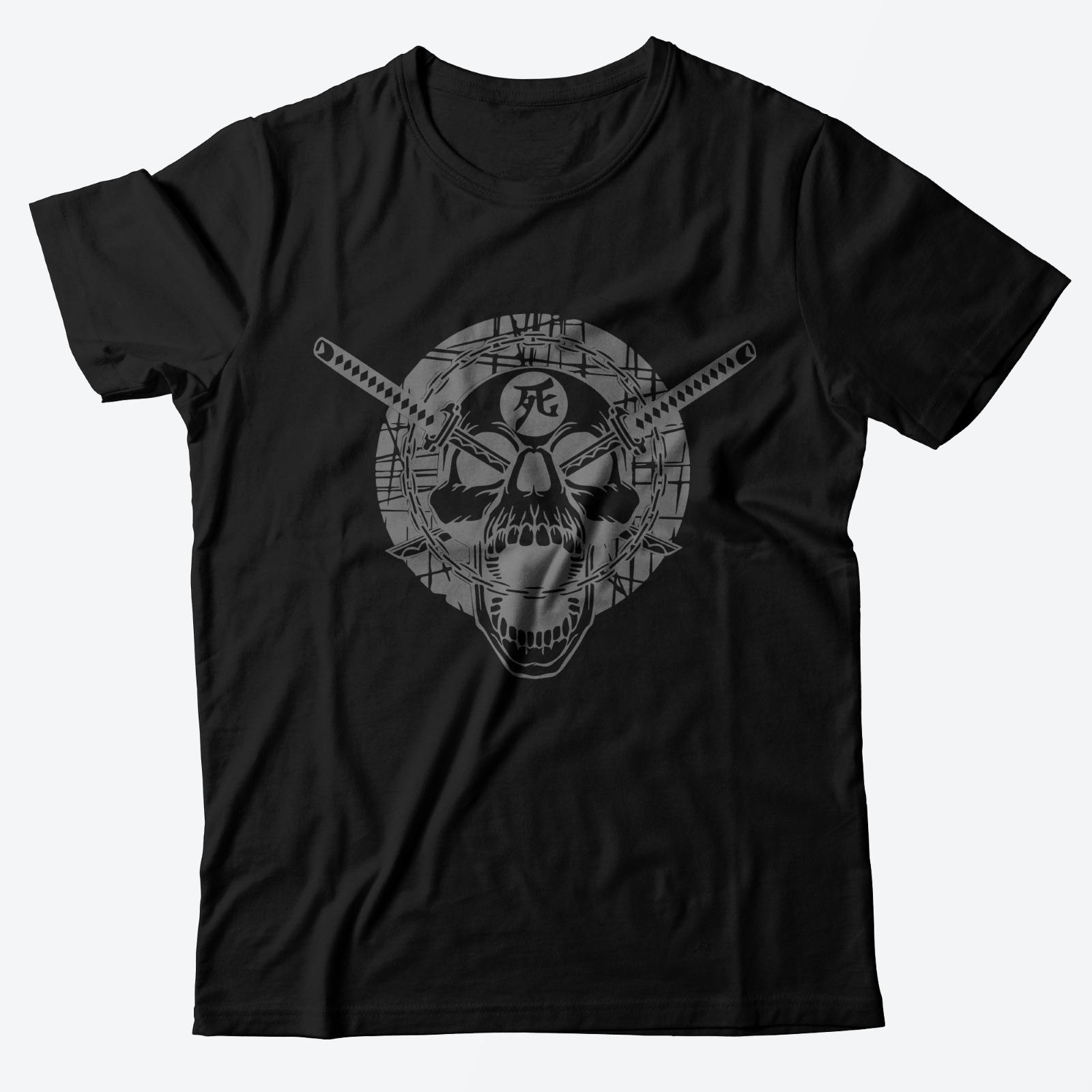Модная футболка с принтом Череп