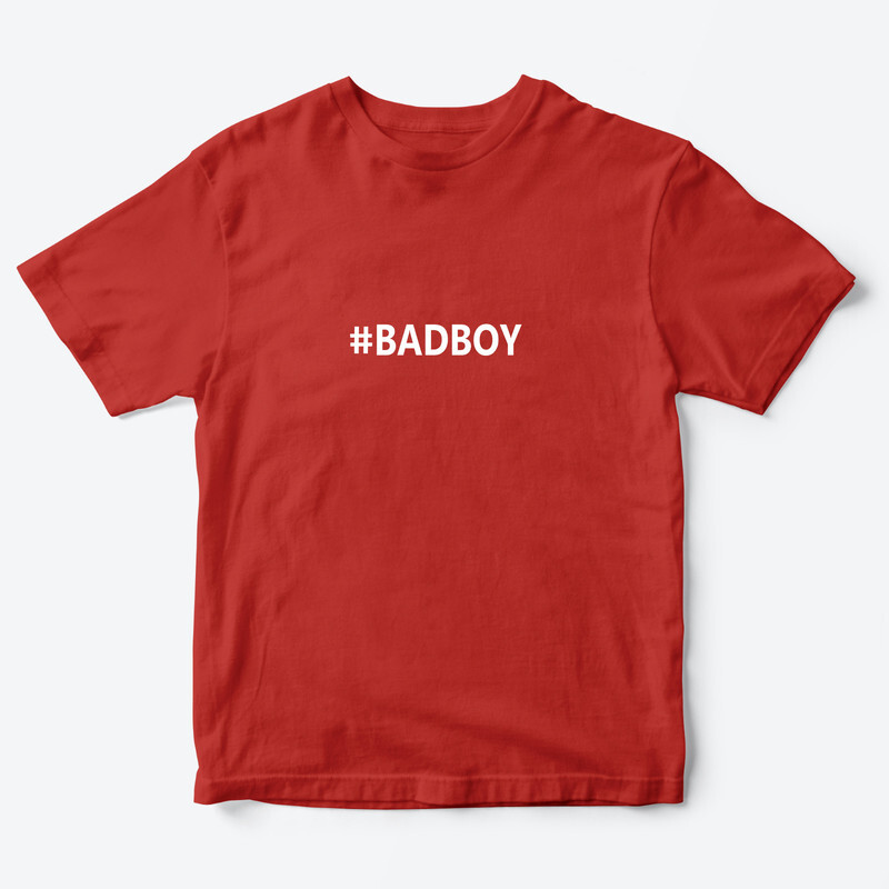 Футболка для детей с надписью Badboy Крутой