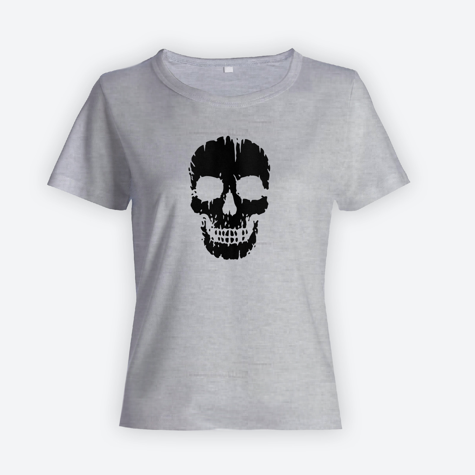 Модная футболка с принтом Череп