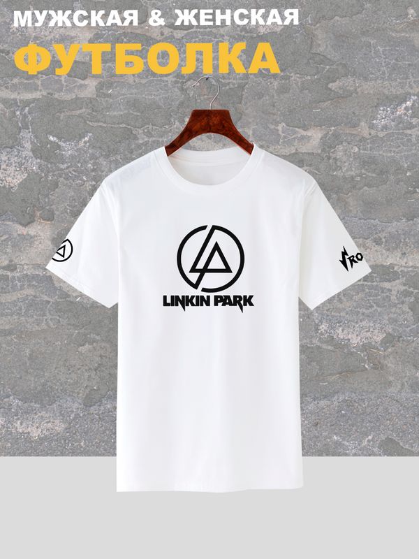 Футболка Линкин парк Linkin Park лого rock с принтом