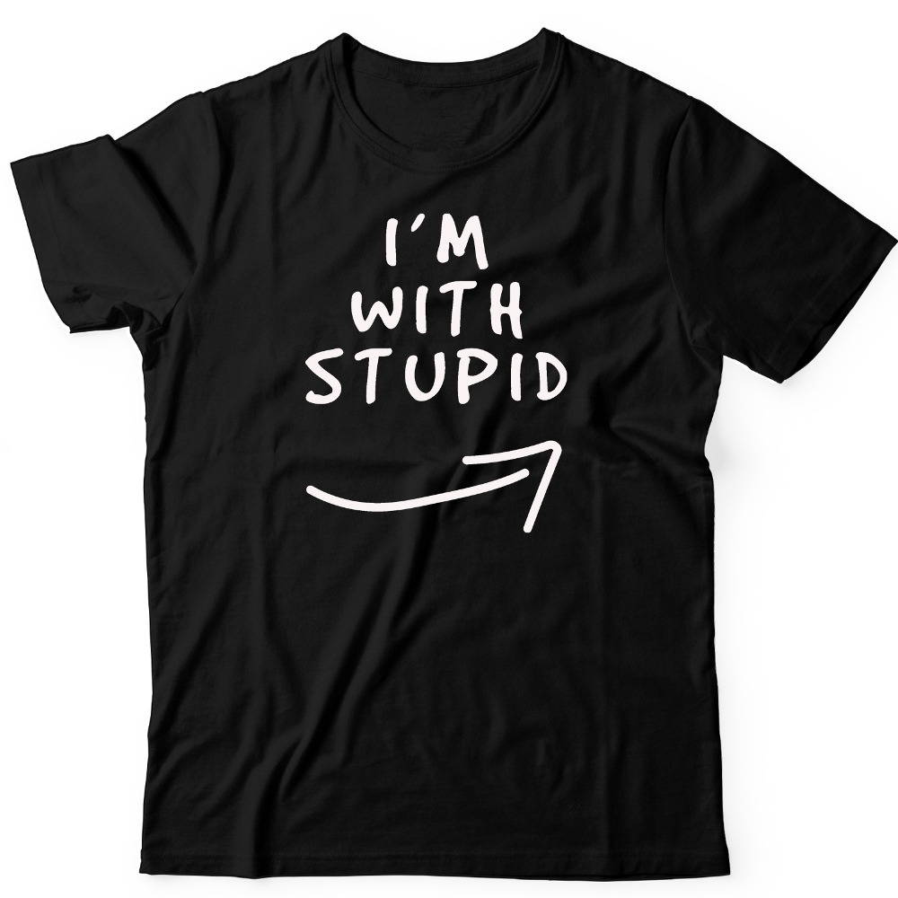 Парная футболка для двоих влюбленных с принтом