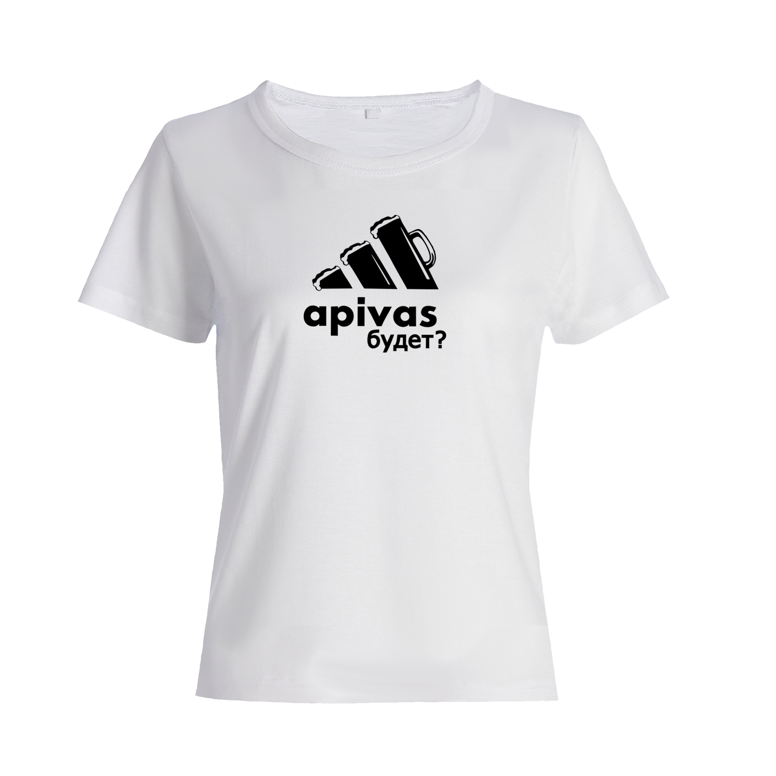 Футболка с прикольным принтом Apivas будет