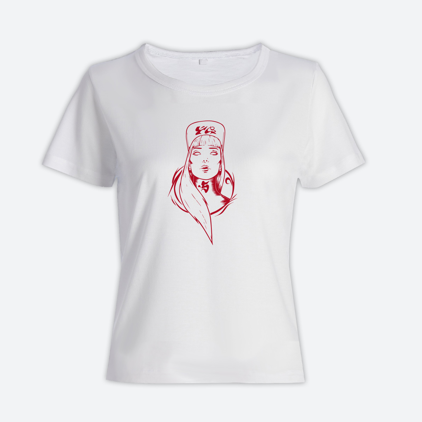 Футболка с прикольным принтом Медсестра