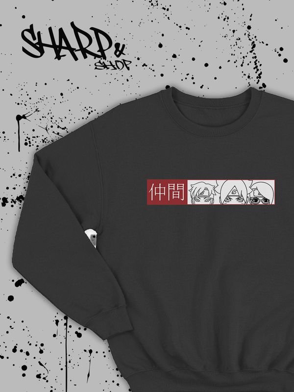 Черный и белый женский и мужской свитшот аниме с принтом хентай, оверсайз толстовка без капюшона с рисунком anime ахегао и надписью, oversize кофта унисекс для мальчика, девочки, подростка. Черный и белый женский и мужской свитшот аниме с принтом хентай, оверсайз толстовка без капюшона с рисунком anime ахегао и надписью, oversize кофта унисекс для мальчика, девочки, подростка.