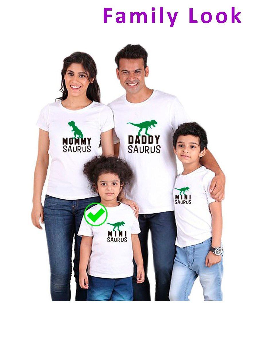 Футболка детская с принтом family look
