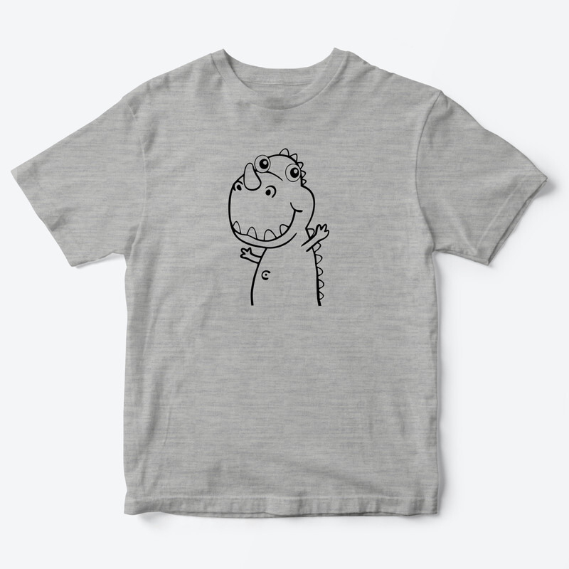 Детская футболка с рисунком Малыш динозавр