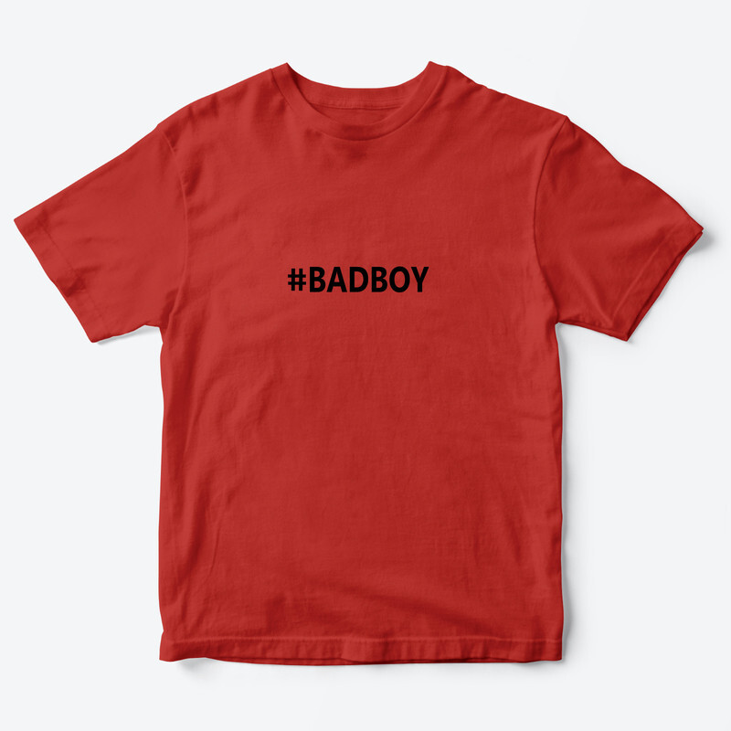 Футболка для детей с надписью Badboy Крутой