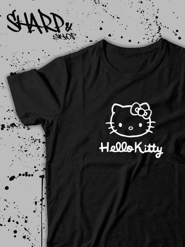 Футболка Аниме оверсайз чёрная для девочки/для мальчика с принтом, с рисунком Anime