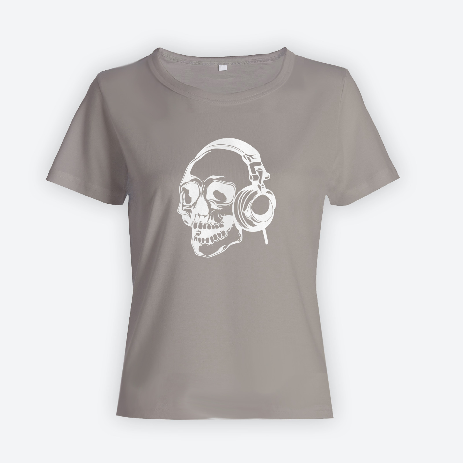 Модная футболка с принтом Череп