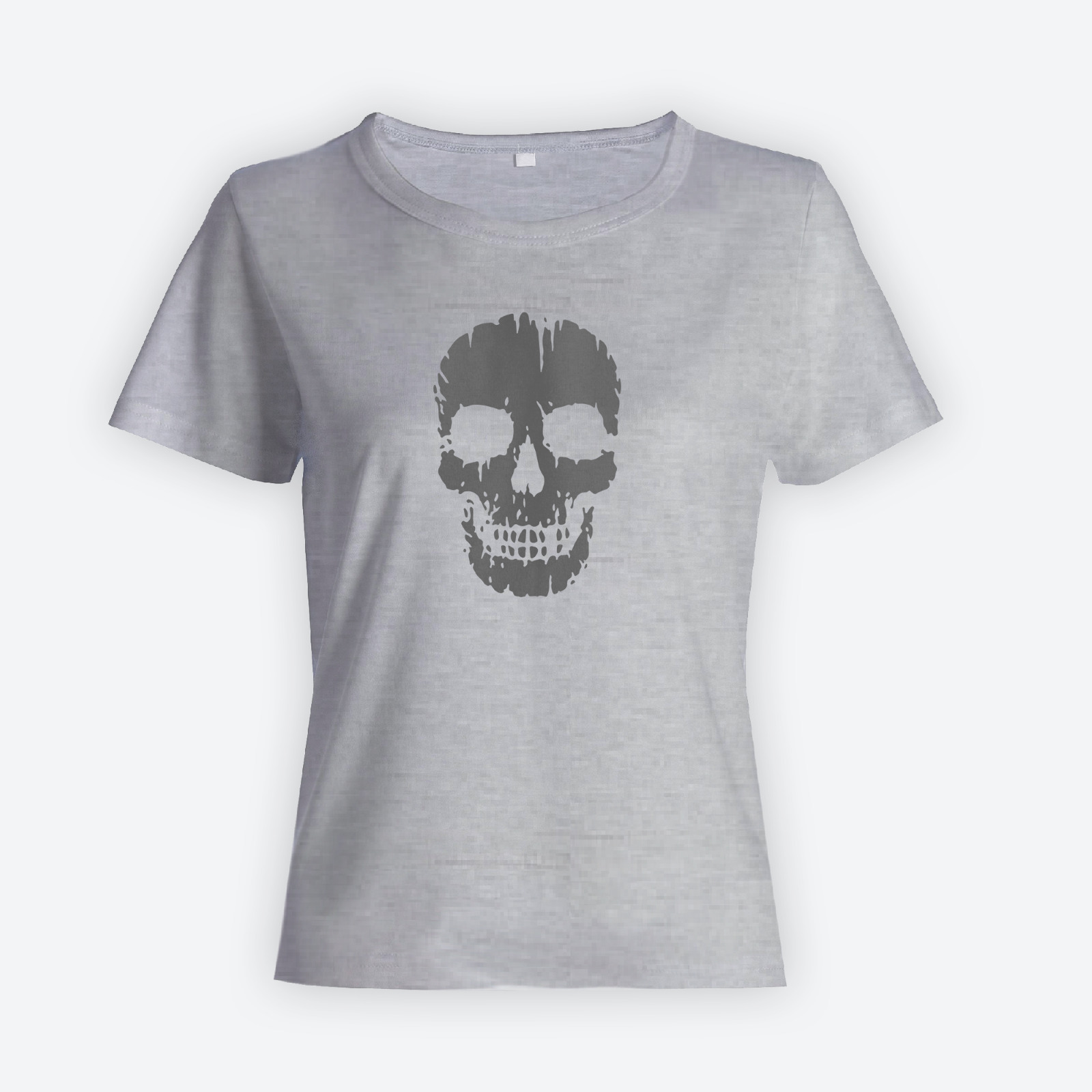 Модная футболка с принтом Череп