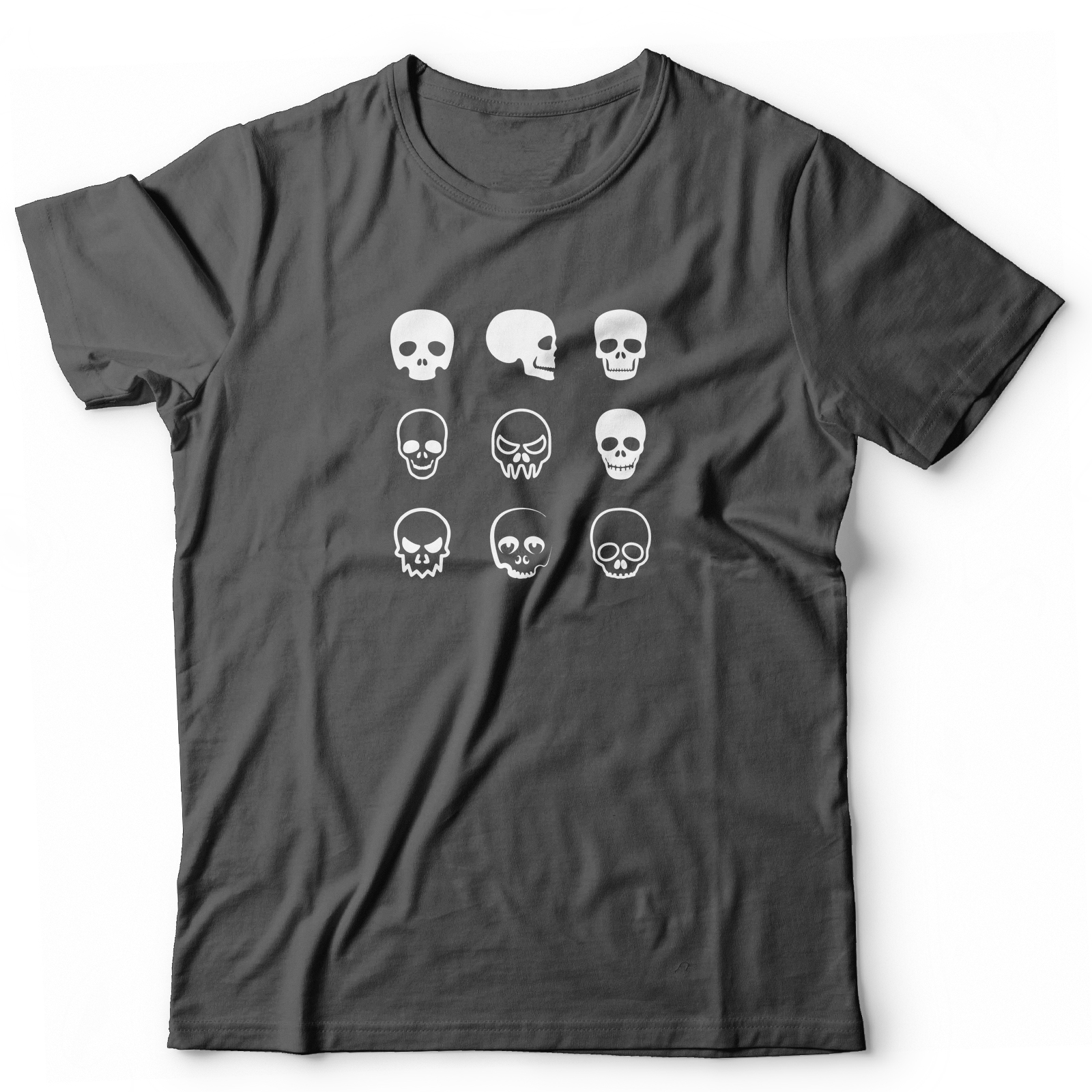 Футболка с черепом с принтом