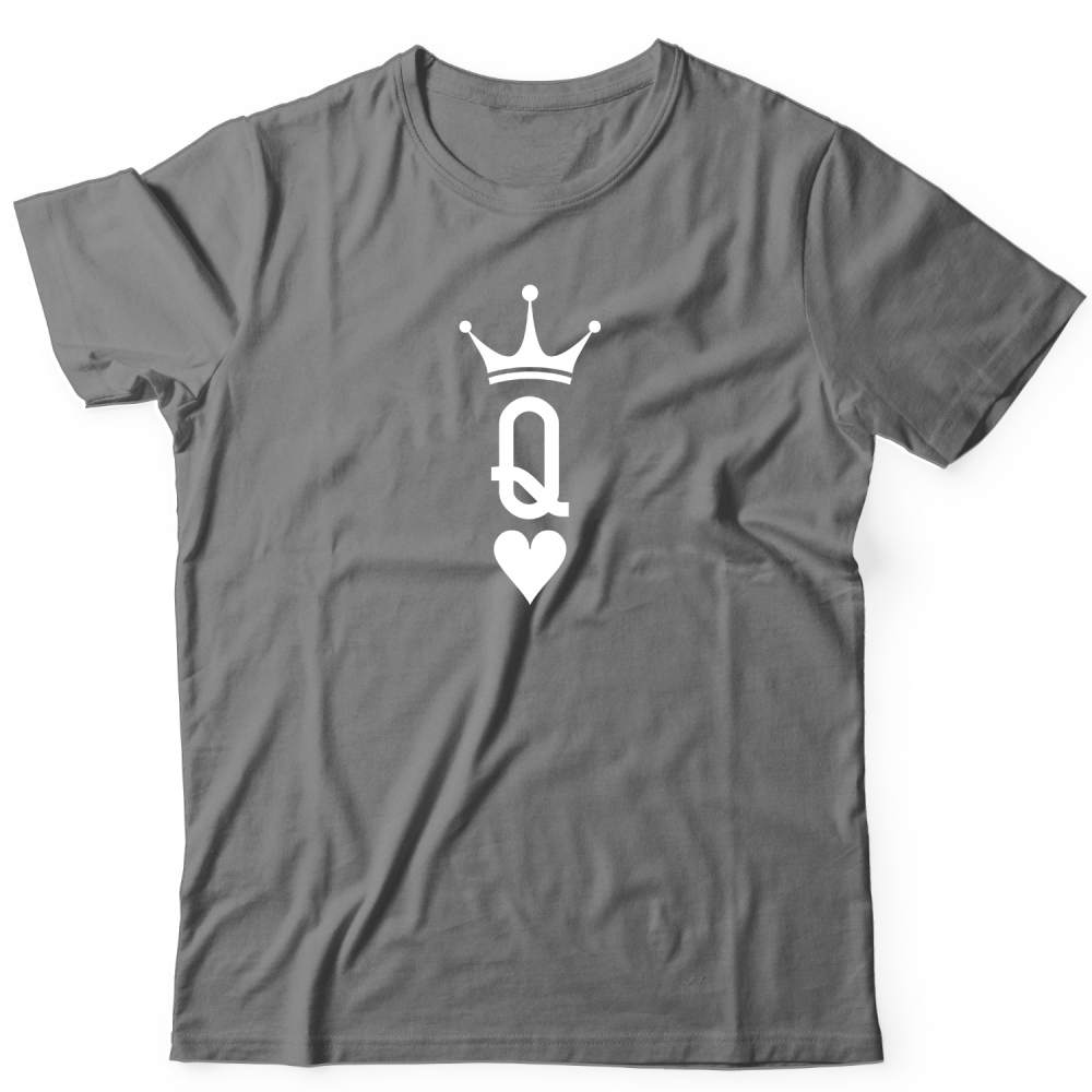 Парная футболка для двоих влюбленных с принтом