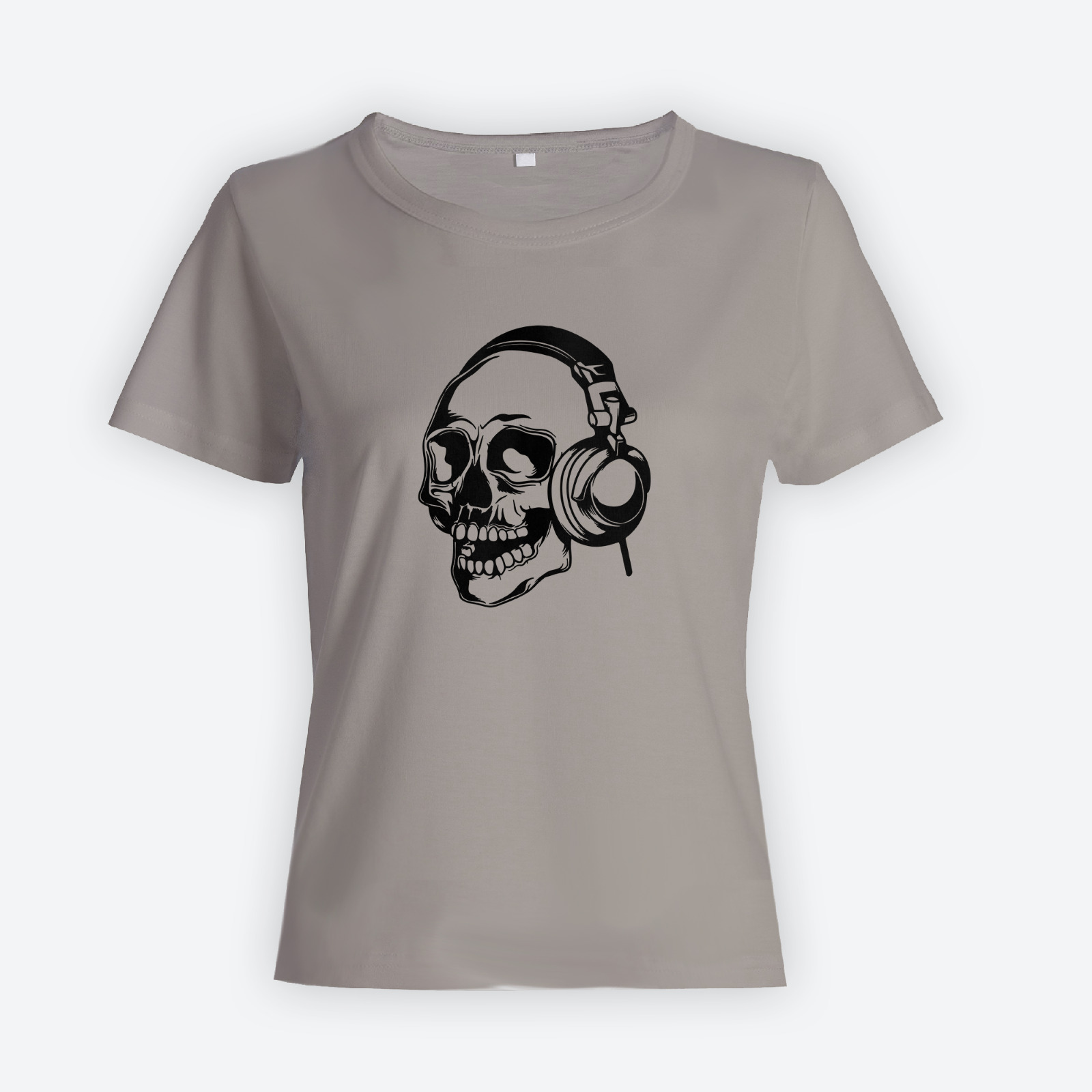 Модная футболка с принтом Череп