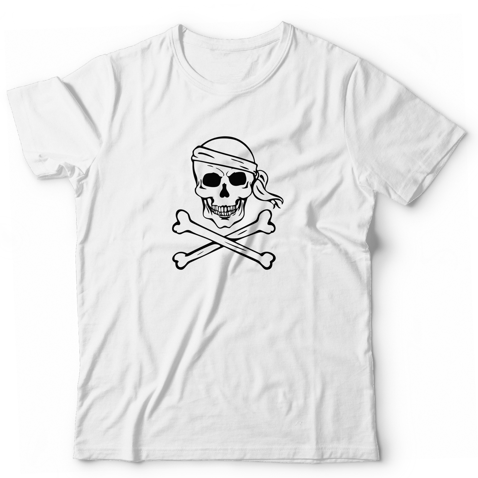 Футболка с черепом оверсайз с принтом