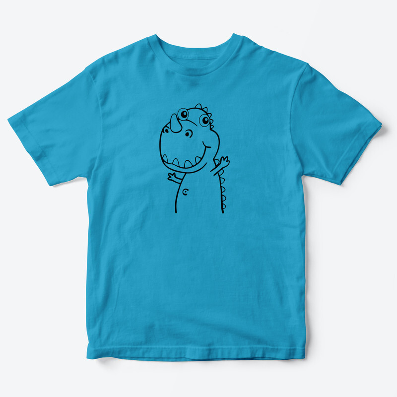 Детская футболка с рисунком Малыш динозавр