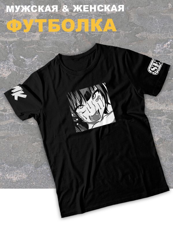 футболка оверсайз с принтом аниме Хентай anime hub.
