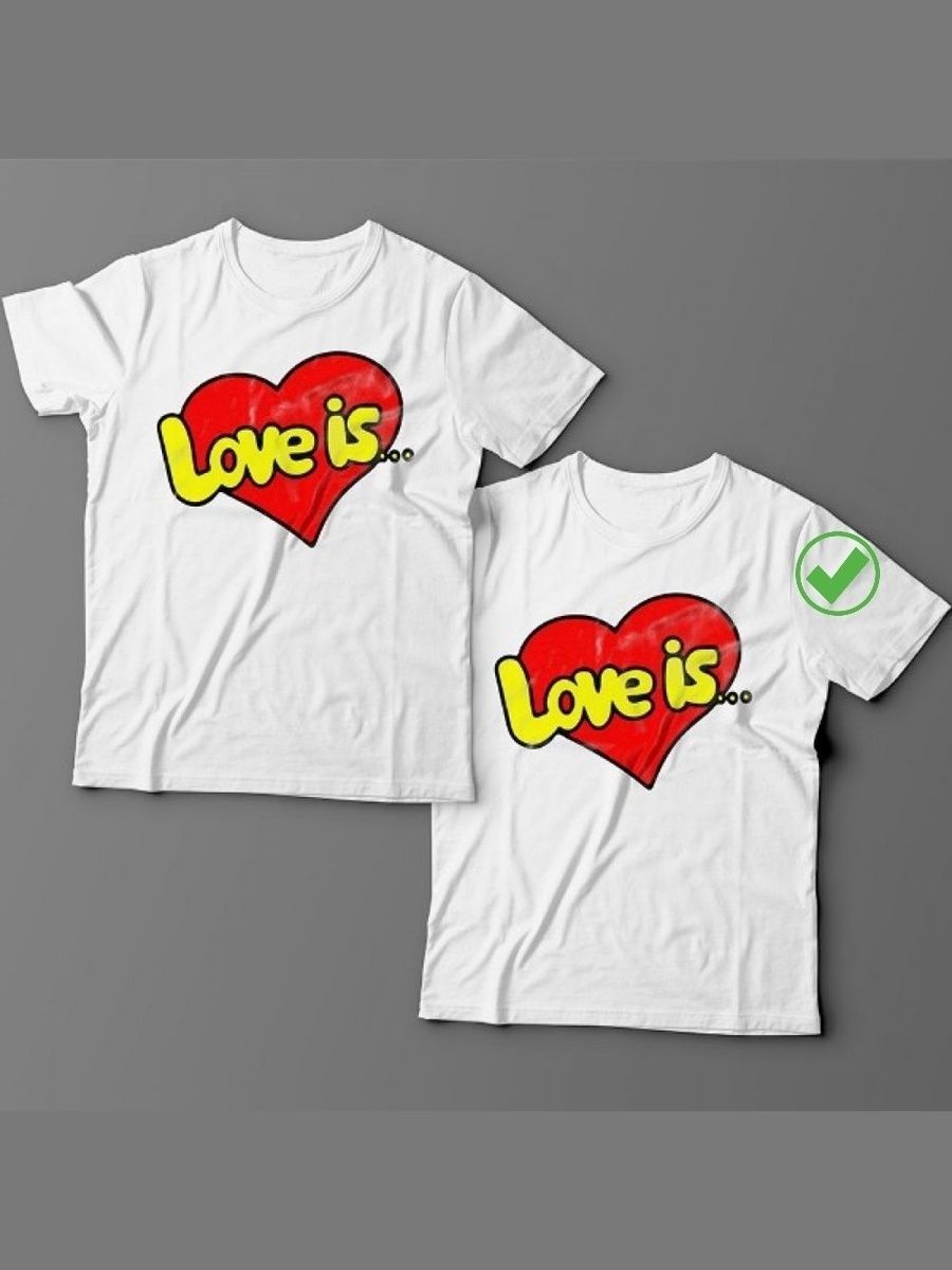 Футболки для двоих со смешными надписями