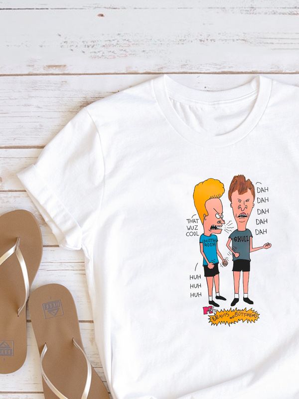 Футболка Бивис и Баттхед Батт хед Beavis and Butthead с принтом