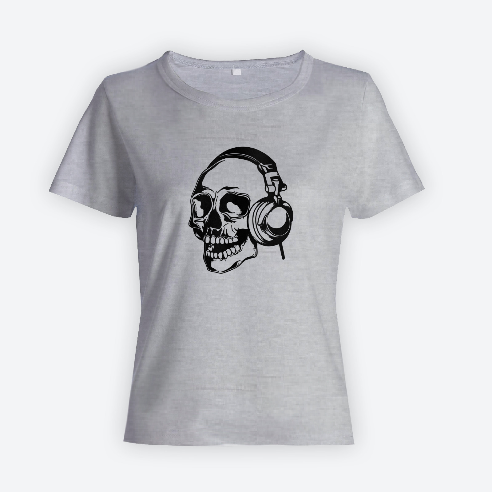 Модная футболка с принтом Череп