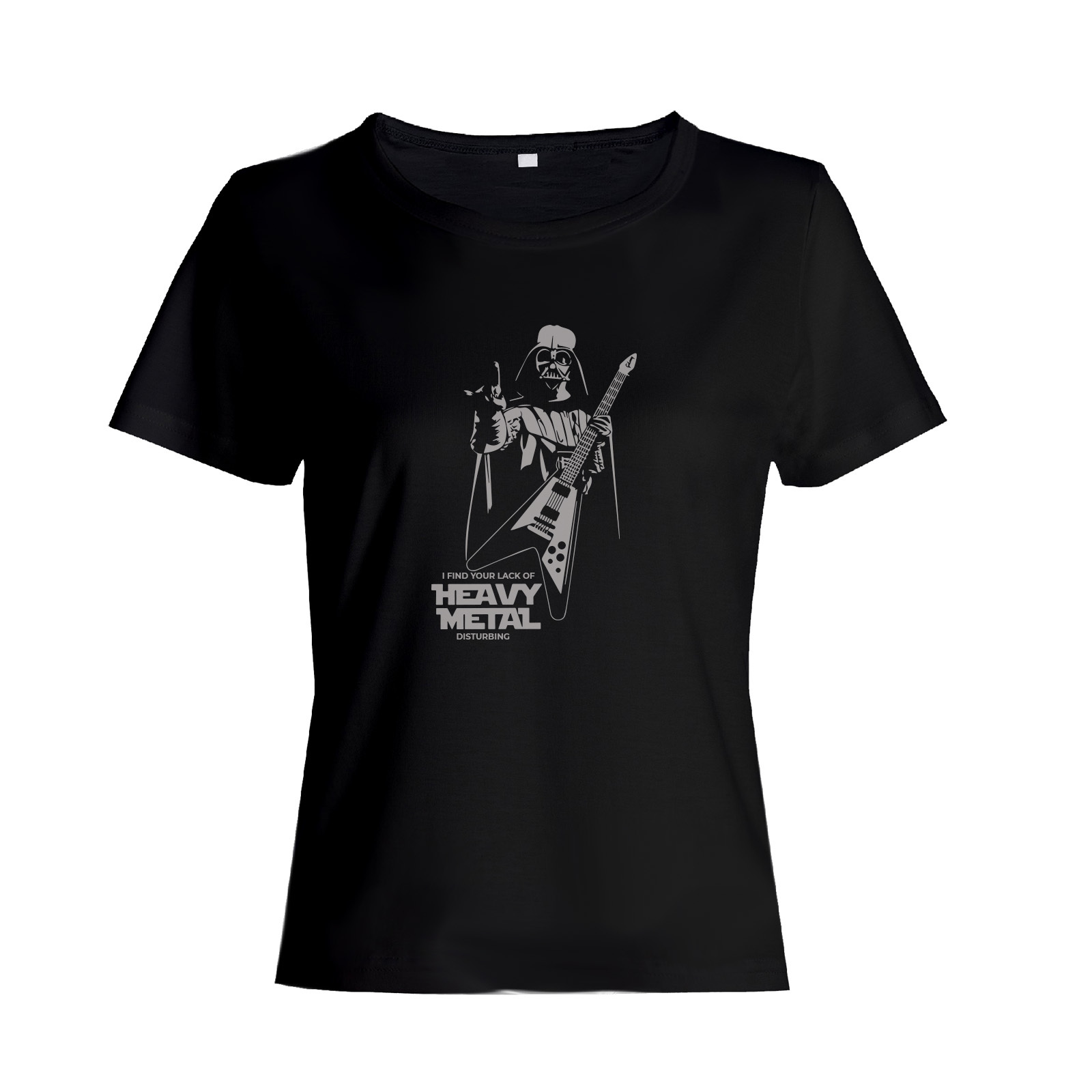 Футболка с крутым принтом Хэви Металл