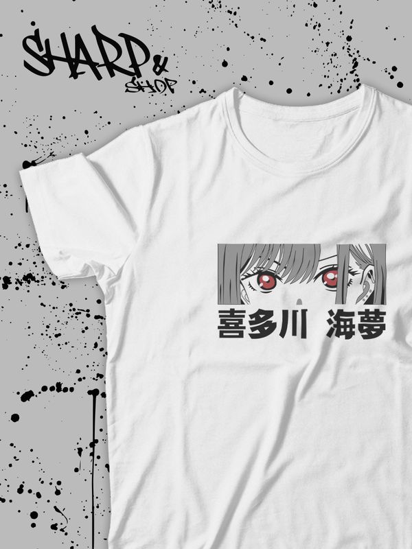 Футболка Аниме оверсайз с принтом