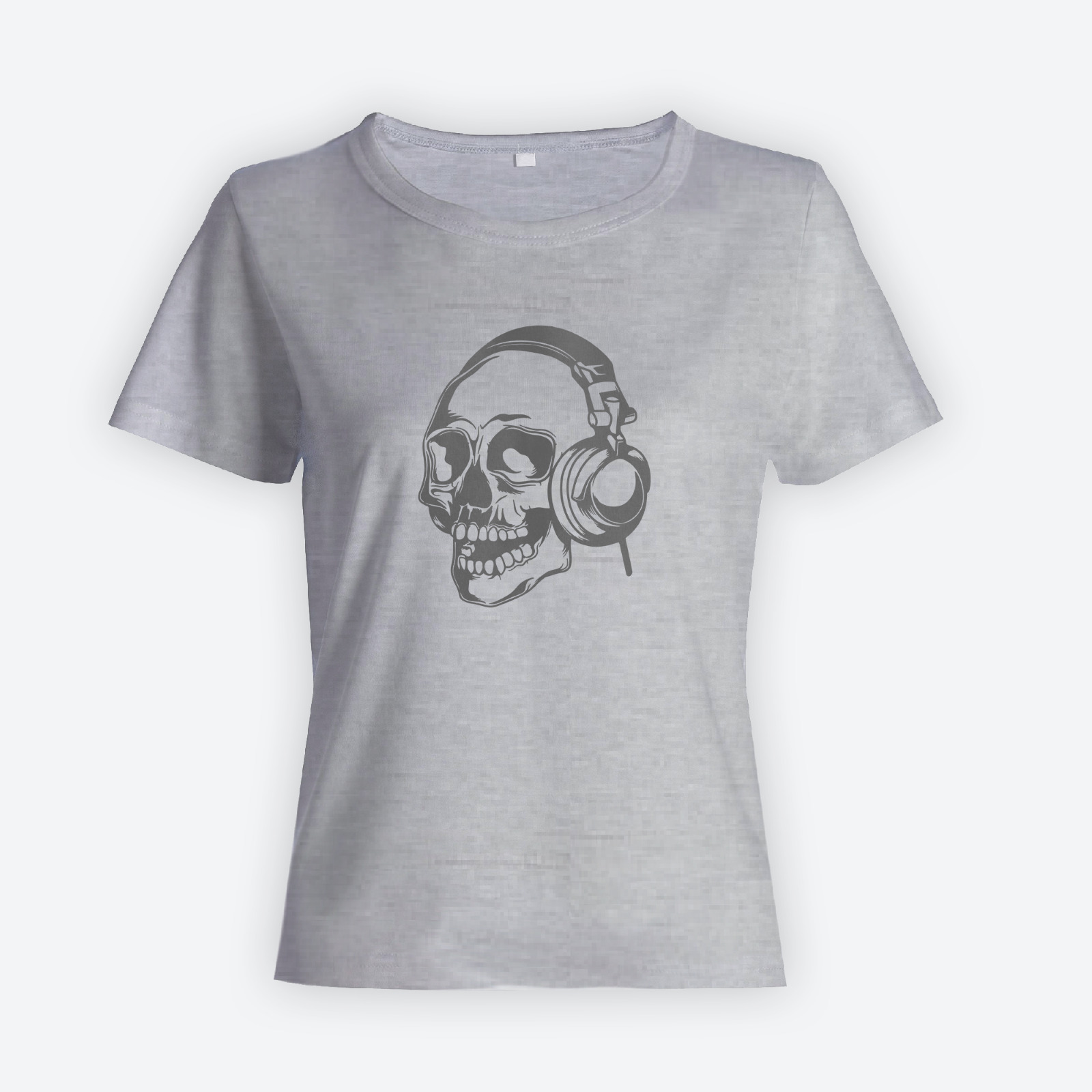 Модная футболка с принтом Череп