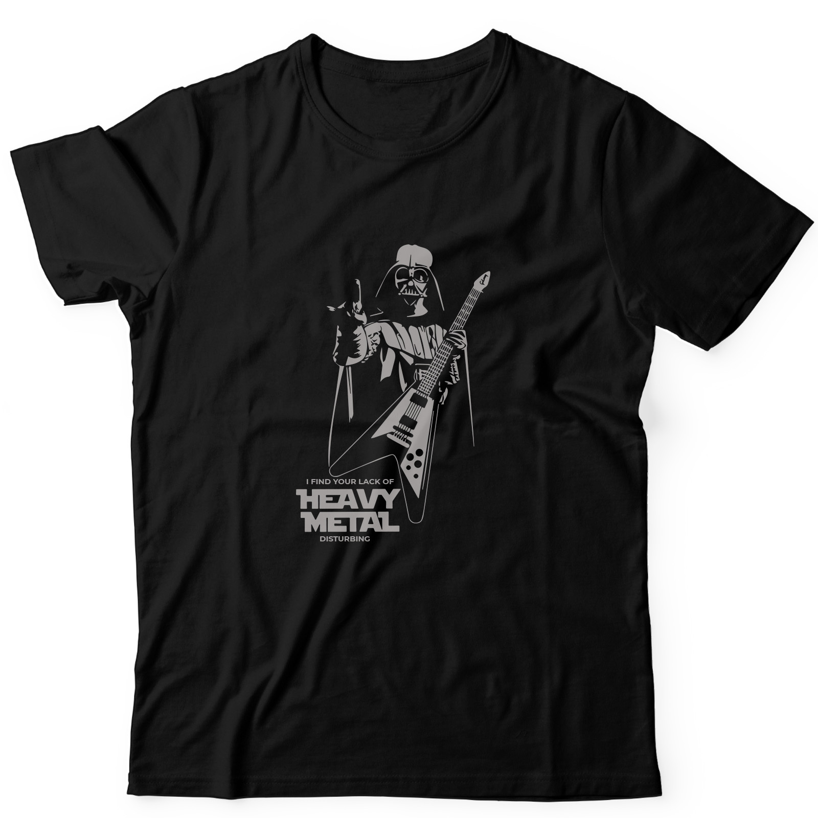Футболка с крутым принтом Хэви Металл