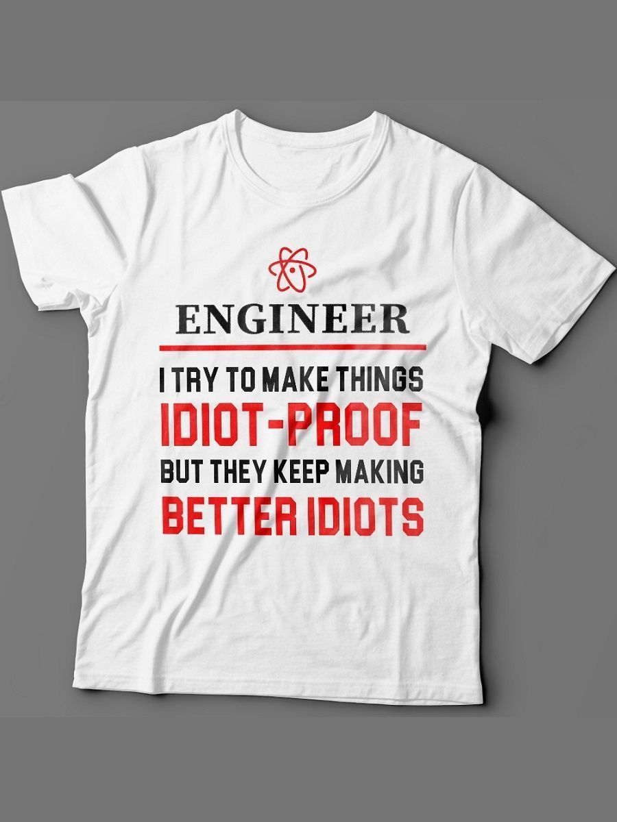 Мужская футболка с прикольным принтом