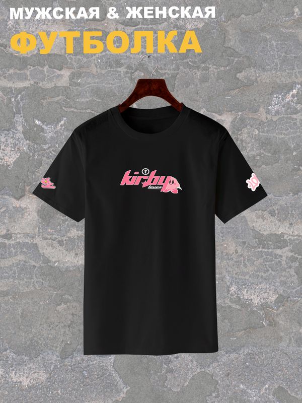 Футболка аниме Кирби Kirby land dream y2k оверсайз с принтом