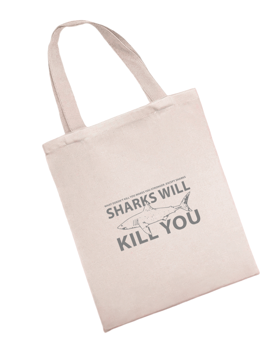 Эко сумка шоппер с принтом. Сумка shopper из натуральной ткани 5.