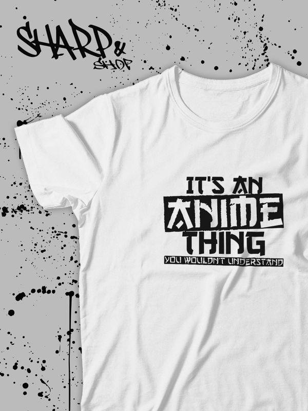 Аниме футболка оверсайз ахегао