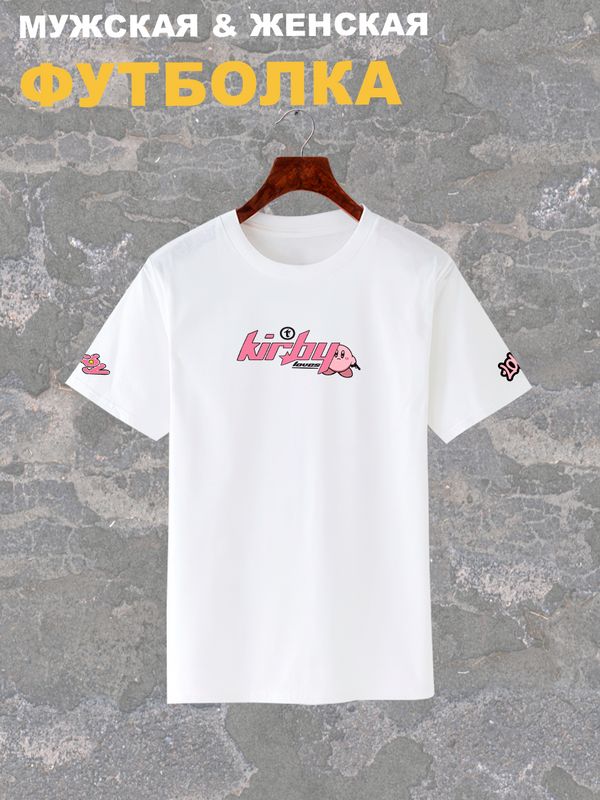 Футболка аниме Кирби Kirby land dream y2k оверсайз с принтом