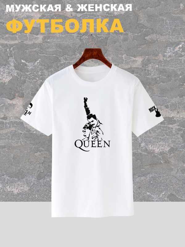 Футболка Queen Квин Фредди Меркьюри Freddie Mercury с принтом