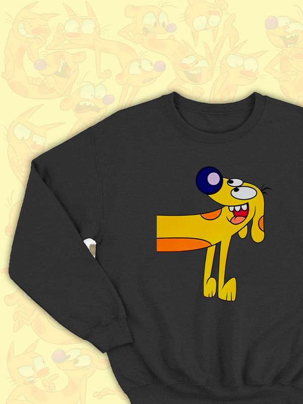 Парные свитшоты Котопес Пес CatDog Dog прикол черная мужская с принтом для влюбленных пар парня и девушки, двоих подруг и друзей, мемная, прикольная андеграунд парная одежда y2k оверсайз Парные свитшоты Котопес Пес CatDog Dog прикол черная мужская с принтом для влюбленных пар парня и девушки, двоих подруг и друзей, мемная, прикольная андеграунд парная одежда y2k оверсайз