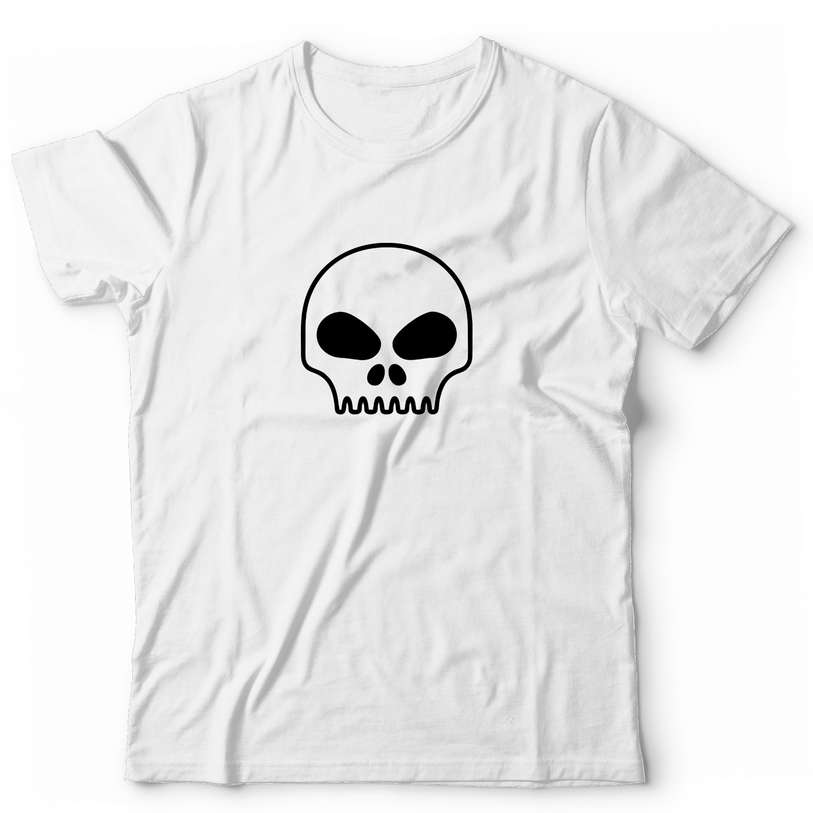 Футболка с черепом с принтом