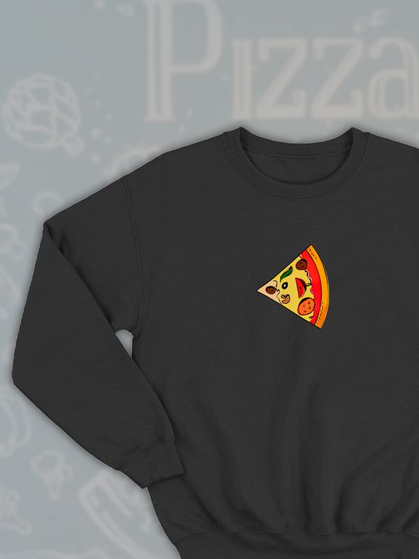 Парные свитшоты pizza кусочек пиццы черная женская с принтом мем прикол для влюбленных пар парня и девушки, двоих подруг и друзей, мемная, прикольная парная одежда underground y2k оверсайз Парные свитшоты pizza кусочек пиццы черная женская с принтом мем прикол для влюбленных пар парня и девушки, двоих подруг и друзей, мемная, прикольная парная одежда underground y2k оверсайз