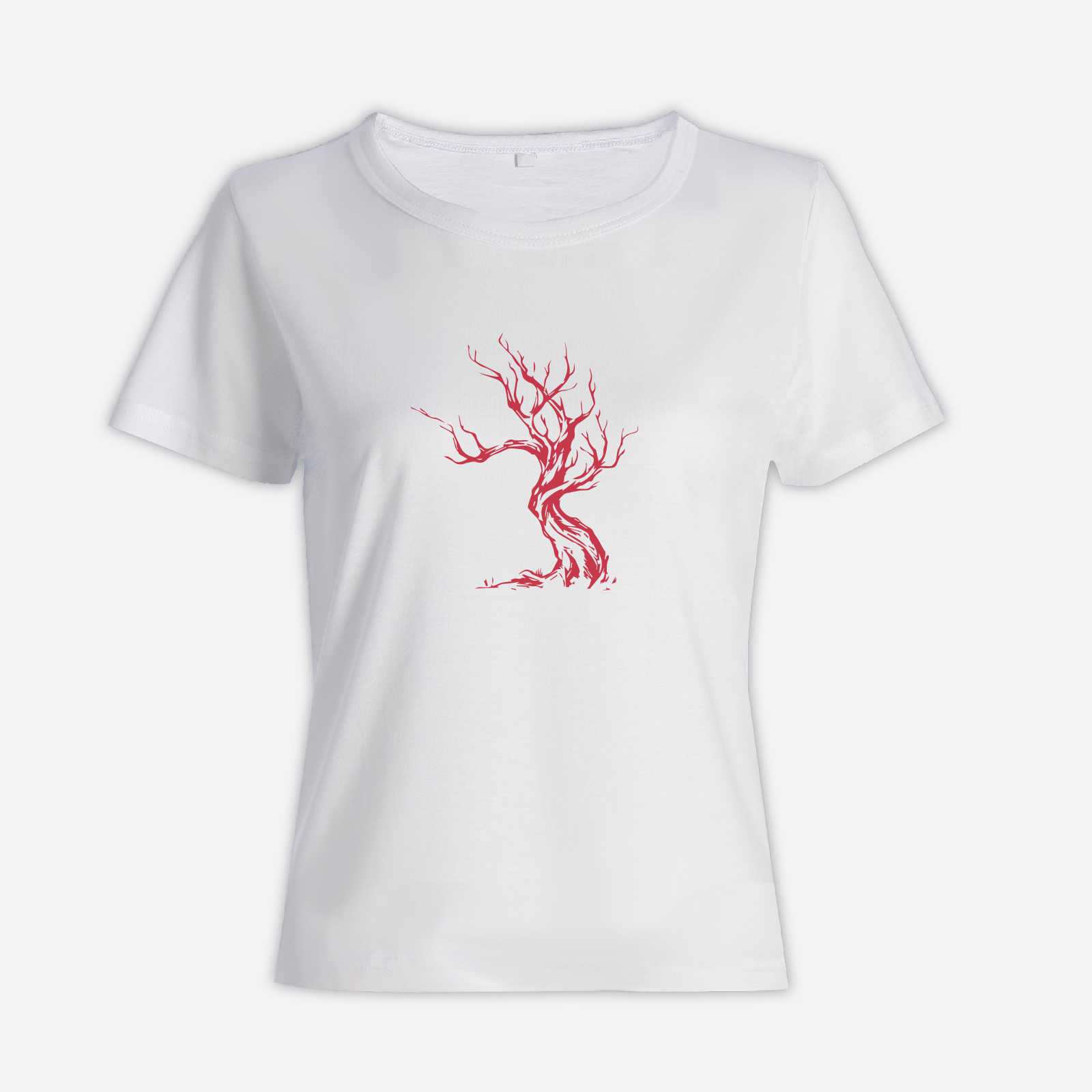 Футболка с прикольным принтом Дерево