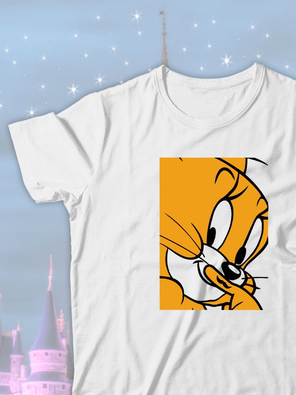 Парные футболки Мышонок Джерри Джери Jerry с принтом
