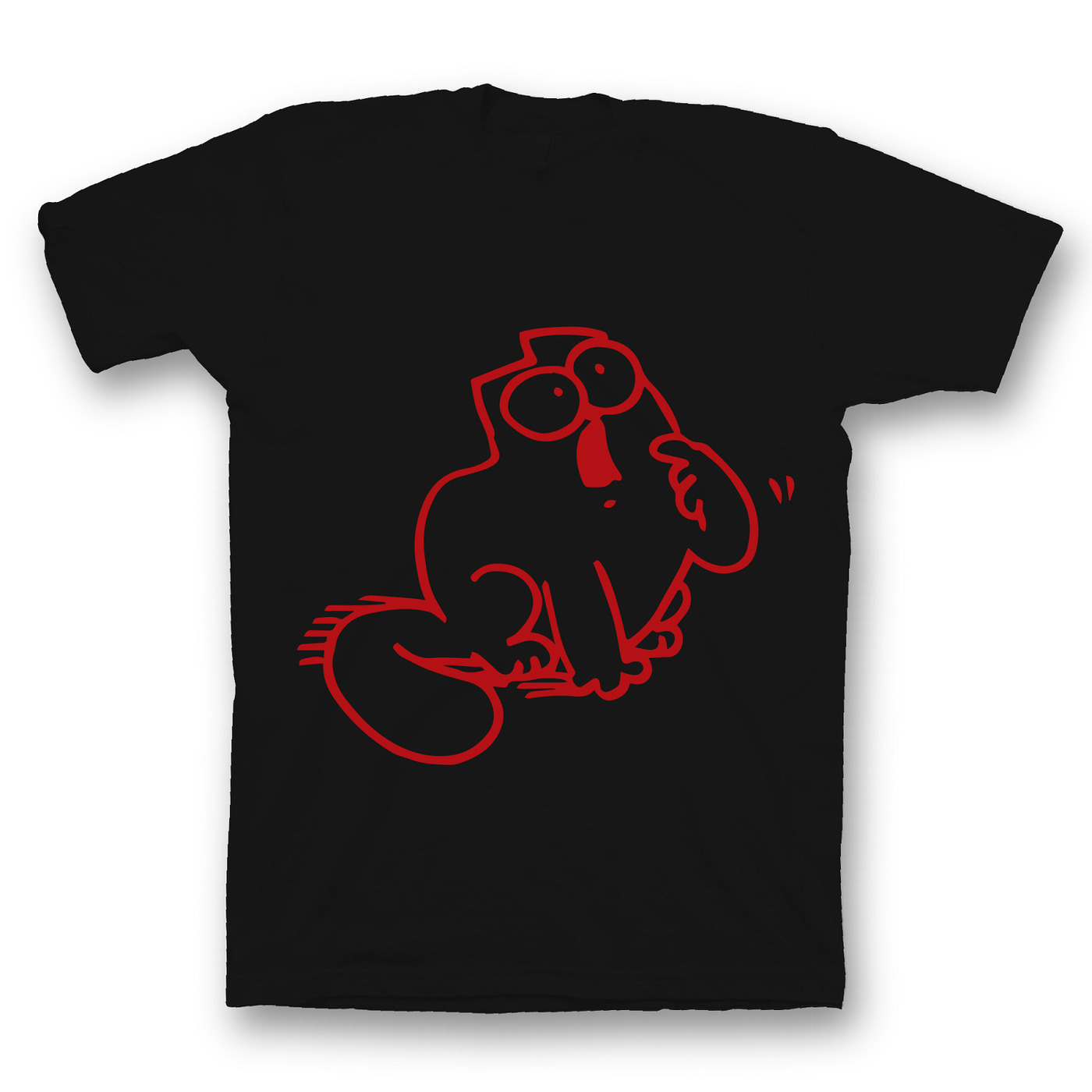 футболка с прикольным принтом 