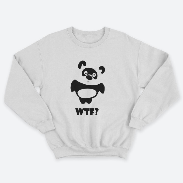 Прикольный мужской свитшот с надписью WTF Vinney.