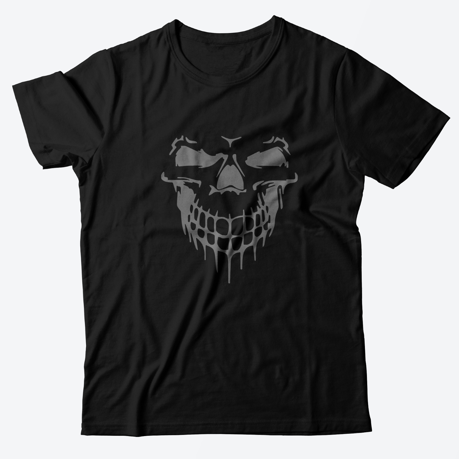 Модная футболка с принтом Череп