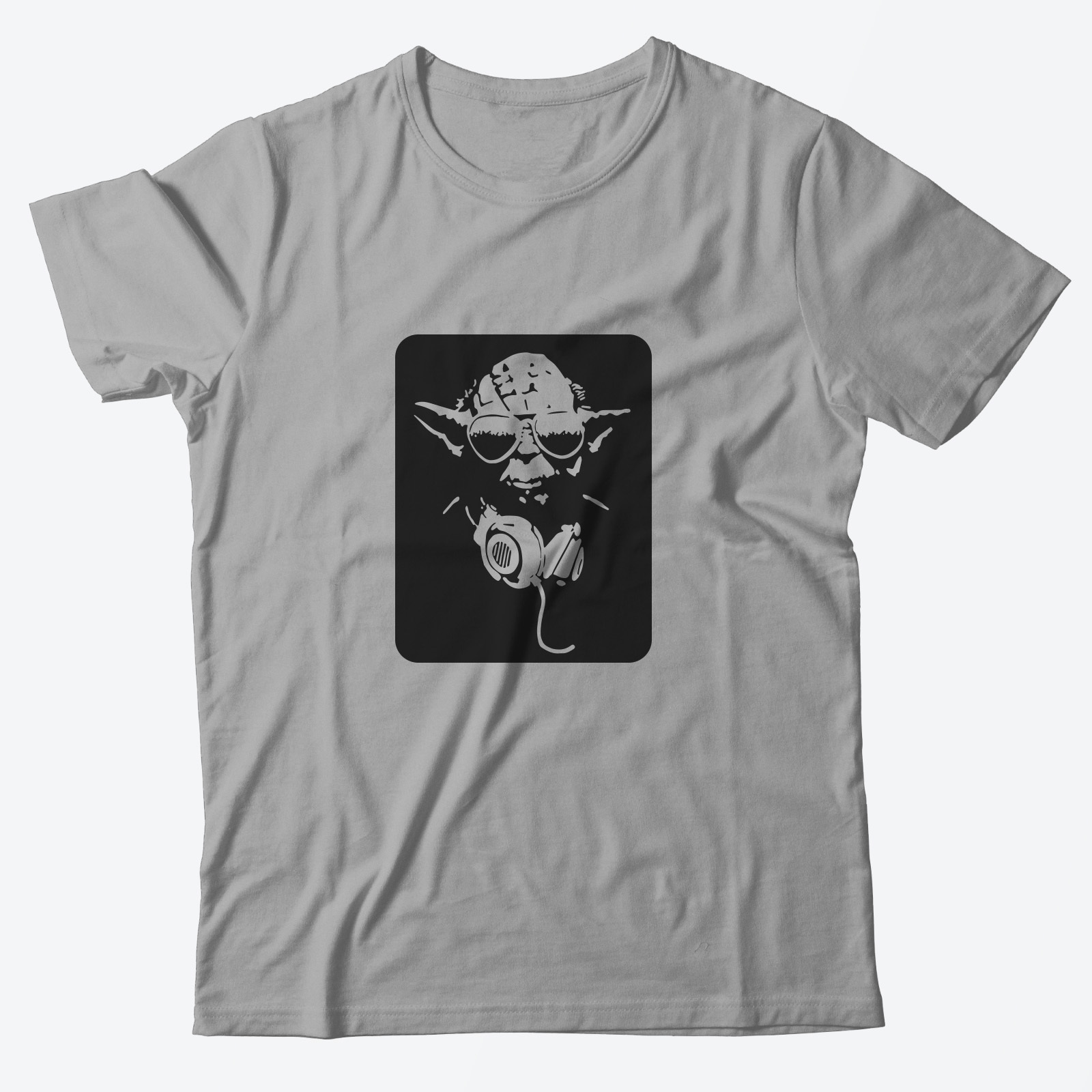 Футболка с прикольным принтом Йода