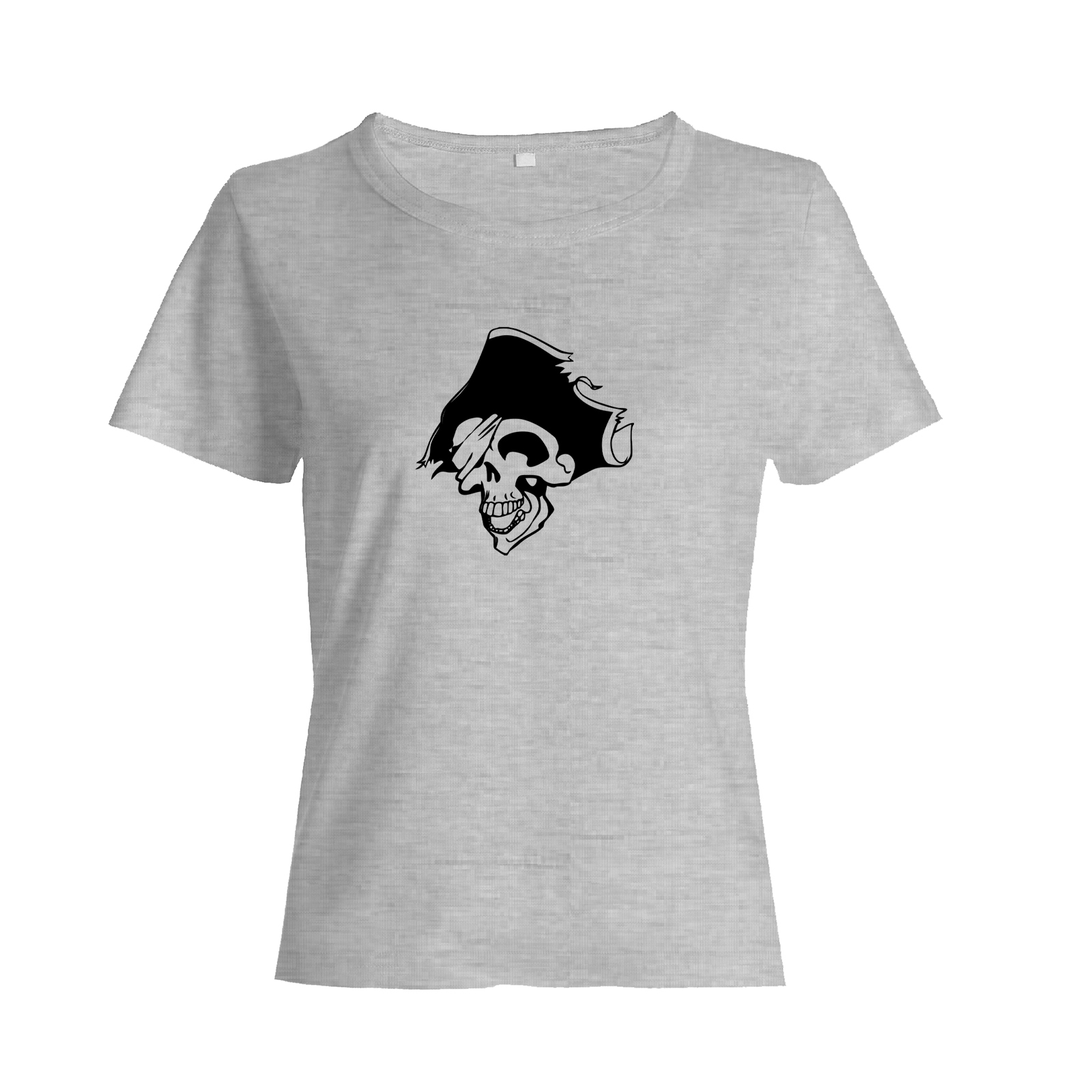 Футболка с черепом с принтом