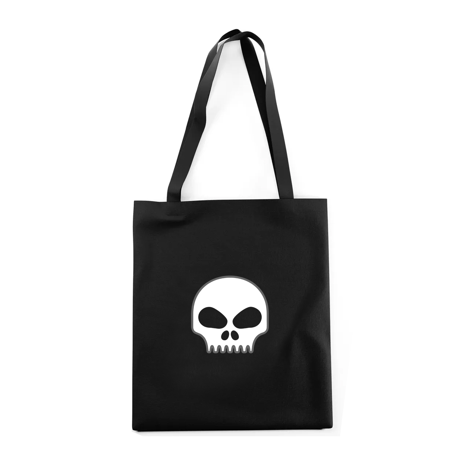 Сумка шоппер с черепом сумка хозяйственная shopper тканевая сумка экосумка