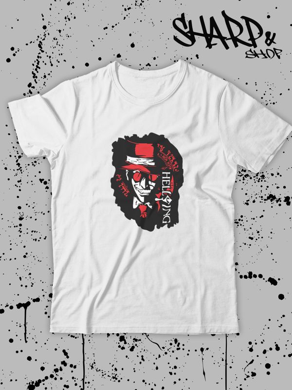 Футболка Аниме оверсайз с принтом